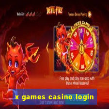 x games casino login